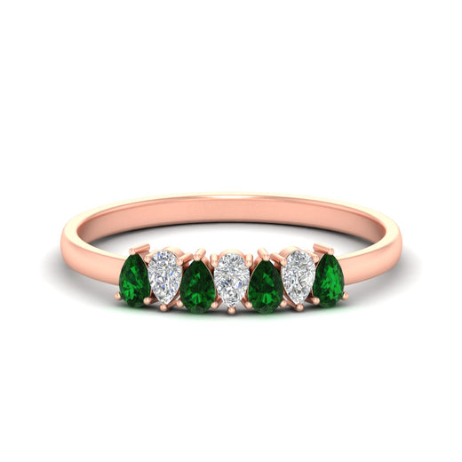 half-carat-pear-shaped-emerald-women-wedding-band-in-rose-gold-fdwb8008pegemgrsleep-0.50ct-nl-rg.jpg