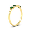 Load image into Gallery viewer, half-carat-pear-shaped-emerald-women-wedding-band-in-yellow-gold-fdwb8008pegemgrangle2-0.50ct-nl-yg.jpg