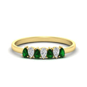 half-carat-pear-shaped-emerald-women-wedding-band-in-yellow-gold-fdwb8008pegemgrsleep-0.50ct-nl-yg.jpg