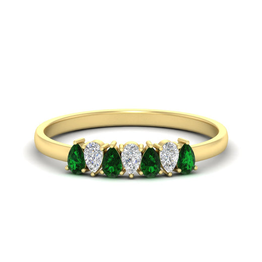 half-carat-pear-shaped-emerald-women-wedding-band-in-yellow-gold-fdwb8008pegemgrsleep-0.50ct-nl-yg.jpg