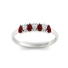 Load image into Gallery viewer, half-carat-pear-shaped-ruby-women-wedding-band-in-white-gold-fdwb8008pegrudrangle5-0.50ct-nl-wg.jpg