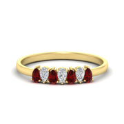 half-carat-pear-shaped-ruby-women-wedding-band-in-yellow-gold-fdwb8008pegrudrsleep-0.50ct-nl-yg.jpg