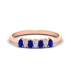 Load image into Gallery viewer, half-carat-pear-shaped-sapphire-women-wedding-band-in-rose-gold-fdwb8008pegsablsleep-0.50ct-nl-rg.jpg