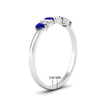 Load image into Gallery viewer, half-carat-pear-shaped-sapphire-women-wedding-band-in-white-gold-fdwb8008pegsablangle2-0.50ct-nl-wg-hw.jpg