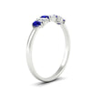 Load image into Gallery viewer, half-carat-pear-shaped-sapphire-women-wedding-band-in-white-gold-fdwb8008pegsablangle2-0.50ct-nl-wg.jpg