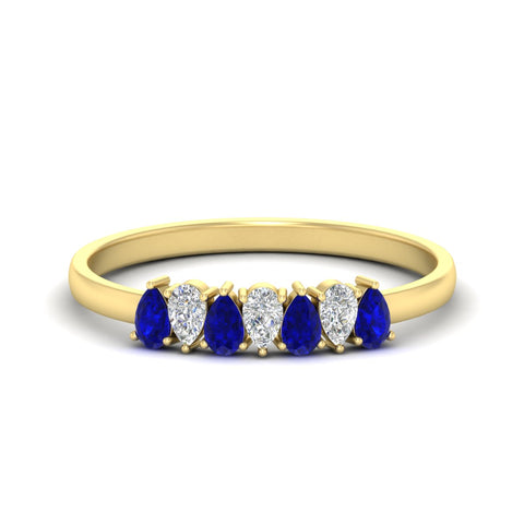 half-carat-pear-shaped-sapphire-women-wedding-band-in-yellow-gold-fdwb8008pegsablsleep-0.50ct-nl-yg.jpg