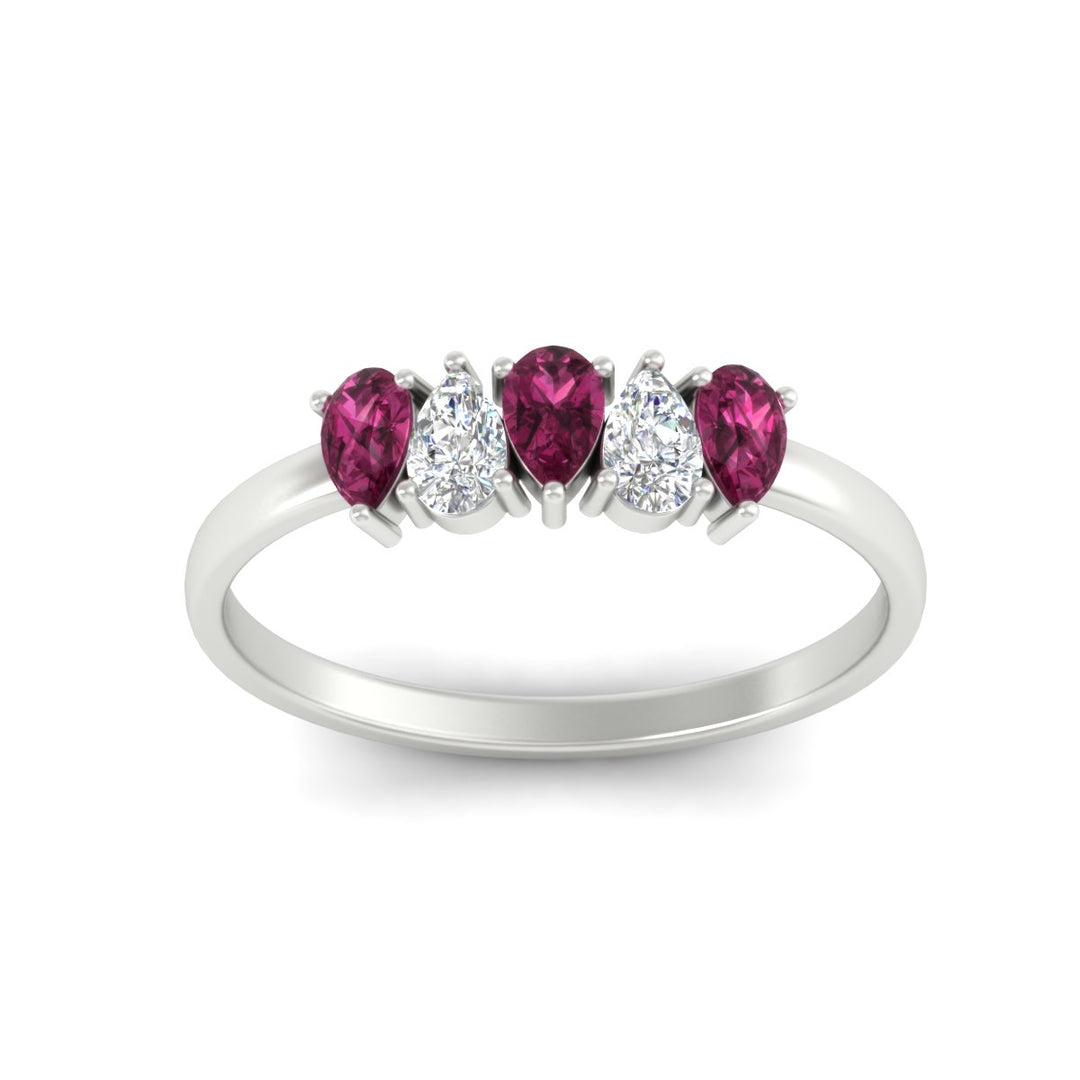 half-carat-pink-sapphire-teardrop-5-stone-wedding-band-in-white-gold-fdwb8008pegsadrpiangle5-0.50ct-nl-wg.jpg