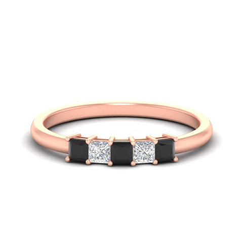 half-carat-princess-black-diamond-anniversary-band-in-rose-gold-fdwb8008prblacksleep-0.50ct-nl-rg