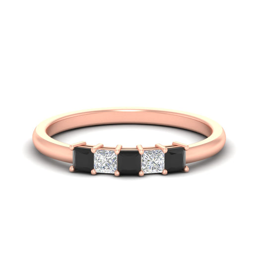 half-carat-princess-black-diamond-anniversary-band-in-rose-gold-fdwb8008prblacksleep-0.50ct-nl-rg