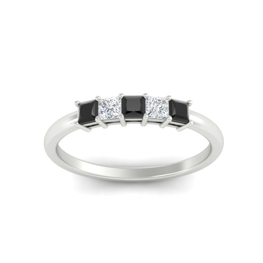 half-carat-princess-black-diamond-anniversary-band-in-white-gold-fdwb8008prblackangle5-0.50ct-nl-wg