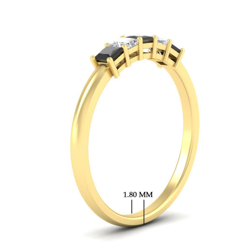 half-carat-princess-black-diamond-anniversary-band-in-yellow-gold-fdwb8008prblackangle2-0.50ct-nl-yg-hw
