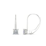 Load image into Gallery viewer, half-carat-princess-cut-diamond-lever-back-earrings-in-white-gold-FDEAR9225PR-0.50CT-NL-WG
