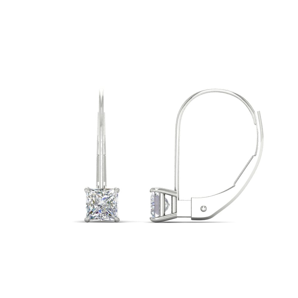 half-carat-princess-cut-diamond-lever-back-earrings-in-white-gold-FDEAR9225PR-0.50CT-NL-WG