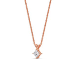 Load image into Gallery viewer, half-carat-princess-cut-kite-solitaire-diamond-pendant-in-rose-gold-FDPD10811prangle2-0.50_ct-rg?v=1758014492

