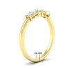 Load image into Gallery viewer, half-carat-princess-diamond-anniversary-band-in-yellow-gold-fdwb8008prangle2-0.50ct-nl-yg-hw