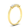 Load image into Gallery viewer, half-carat-princess-diamond-anniversary-band-in-yellow-gold-fdwb8008prangle2-0.50ct-nl-yg