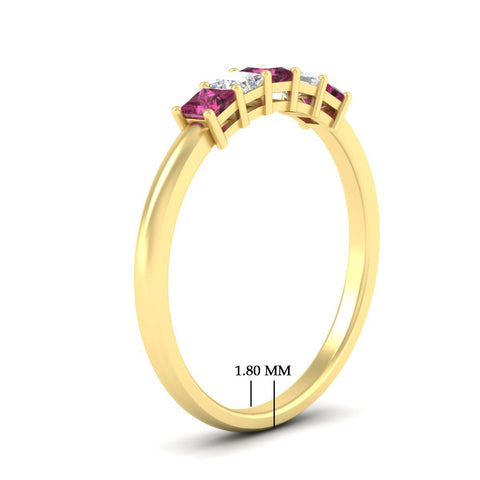 half-carat-princess-pink-sapphire-anniversary-band-in-yellow-gold-fdwb8008prgsadrpiangle2-0.50ct-nl-yg-hw