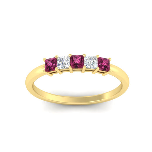 half-carat-princess-pink-sapphire-anniversary-band-in-yellow-gold-fdwb8008prgsadrpiangle5-0.50ct-nl-yg