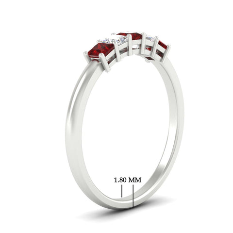 half-carat-princess-ruby-anniversary-band-in-white-gold-fdwb8008prgrudrangle2-0.50ct-nl-wg-hw