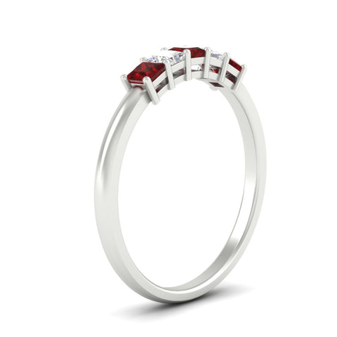 half-carat-princess-ruby-anniversary-band-in-white-gold-fdwb8008prgrudrangle2-0.50ct-nl-wg