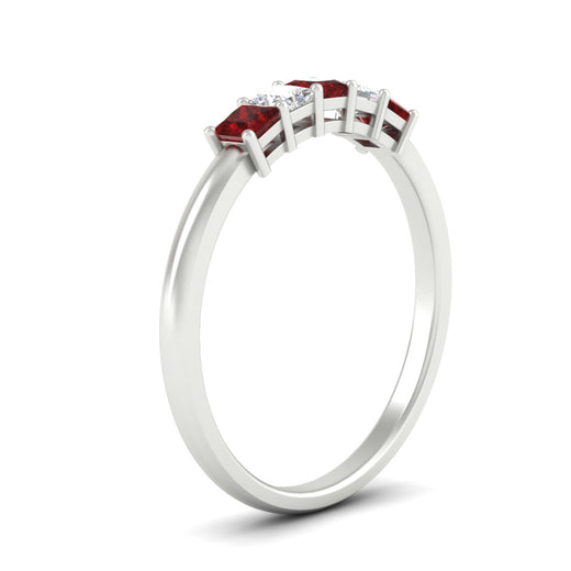 half-carat-princess-ruby-anniversary-band-in-white-gold-fdwb8008prgrudrangle2-0.50ct-nl-wg