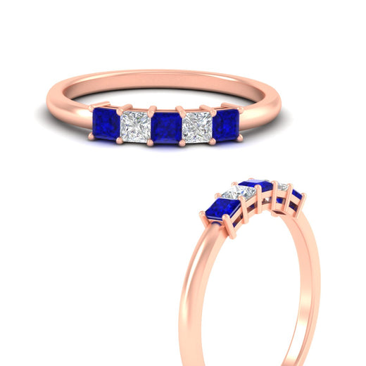 half-carat-princess-sapphire-anniversary-band-in-rose-gold-fdwb8008prgsablangle3-0.50ct-nl-rg