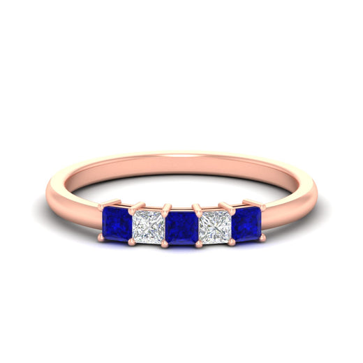 half-carat-princess-sapphire-anniversary-band-in-rose-gold-fdwb8008prgsablsleep-0.50ct-nl-rg