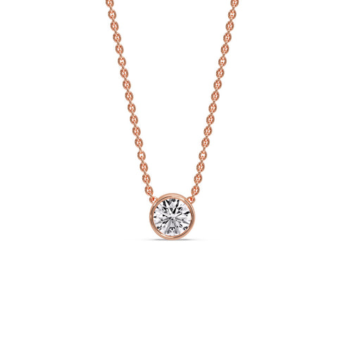 half-carat-round-bezel-set-diamond-necklace-in-rose-gold-fdpd10538roangle1-0-50ct-nl-rg