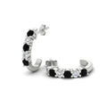 Thumbnail 36 - half-carat-round-cut-black-diamond-hoops-earrings-in-white-gold-fdear40640gblackangle5-nl-wg