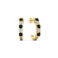 Thumbnail 104 - Half Huggie Hoop Earring