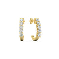 Thumbnail 73 - Half Huggie Hoop Earring