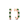Thumbnail 55 - half-carat-round-cut-emerald-hoops-earrings-in-rose-gold-fdear40640gemgrangle1-nl-rg
