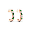 Thumbnail 59 - half-carat-round-cut-emerald-hoops-earrings-in-rose-gold-fdear40640gemgrangle4-nl-rg