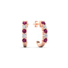 Load image into Gallery viewer, half-carat-round-cut-pink-sapphire-hoops-earrings-in-rose-gold-fdear40640gsadrpiangle1-nl-rg
