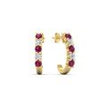Thumbnail 86 - half-carat-round-cut-pink-sapphire-hoops-earrings-in-yellow-gold-fdear40640gsadrpiangle1-nl-yg