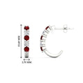Thumbnail 27 - half-carat-round-cut-ruby-hoops-earrings-in-white-gold-fdear40640grudrangle3-nl-wg-hw