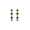 Thumbnail 101 - half-carat-round-cut-ruby-hoops-earrings-in-yellow-gold-fdear40640grudrangle2-nl-yg