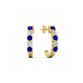 Thumbnail 80 - Half Huggie Hoop Earring