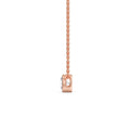 Thumbnail 20 - half-carat-round-diamond-bezel-set-necklace-in-rose-gold-fdpd10538roangle3-0-50ct-nl-rg