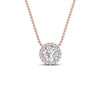 Load image into Gallery viewer, half-carat-halo-diamond-pendant-in-FD-PD10984-0.50CT-NL-RG