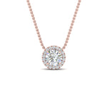 Load image into Gallery viewer, half-carat-halo-diamond-pendant-in-FD-PD10984-0.50CT-NL-RG
