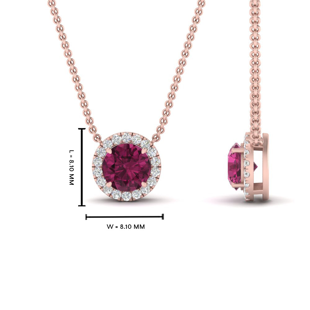 half-carat-round-pink-sapphire-halo-necklace-in-FD-PD10984GSADRPI-0.50CT-NL-RG-GS