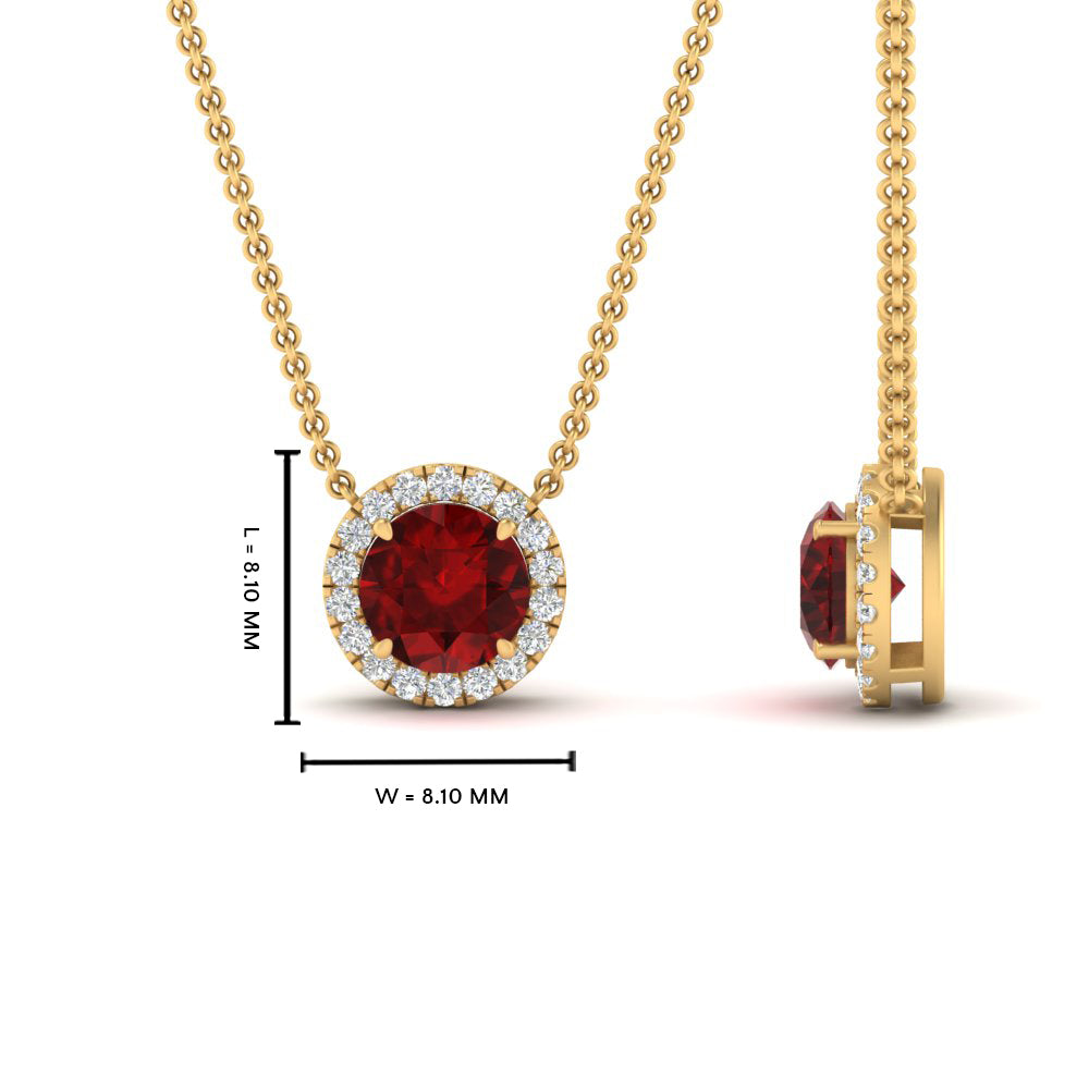 half-carat-round-ruby-halo-necklace-in-FD-PD10984GRUDR-0.50CT-NL-YG-GS