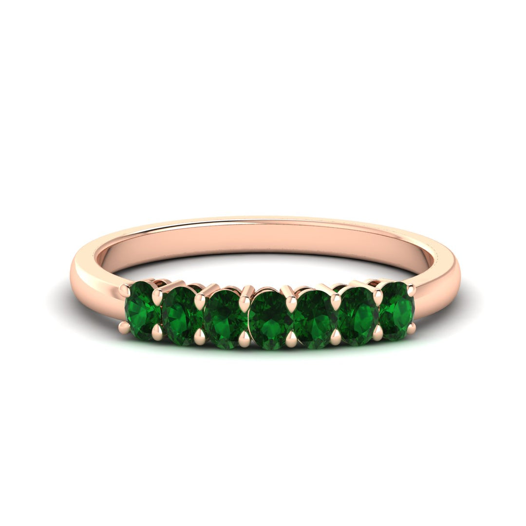 half-carat-seven-stone-oval-emerald-anniversary-ring-in-rose-gold-FD8008OVBGEMGR-0.50CT-NL-RG.jpg