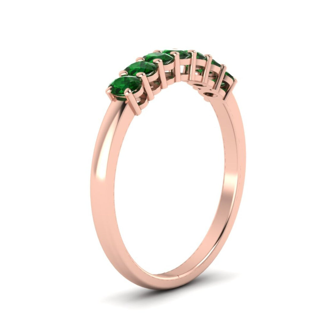 half-carat-seven-stone-oval-emerald-anniversary-ring-in-rose-gold-FD8008OVBGEMGRANGLE2-0.50CT-NL-RG.jpg