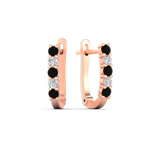 half-carat-small-hoop-black-diamond-earrings-in-rose-gold-FD-EAR9779GBLACKANGLE3-NL-RG