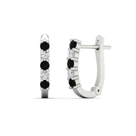 half-carat-small-hoop-black-diamond-earrings-in-white-gold-FD-EAR9779GBLACKANGLE3-NL-WG