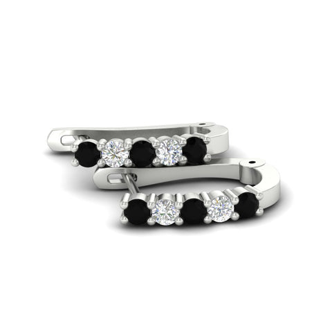 half-carat-small-hoop-black-diamond-earrings-in-white-gold-FD-EAR9779GBLACKANGLE3-NL-WG