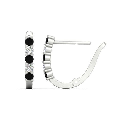 half-carat-small-hoop-black-diamond-earrings-in-white-gold-FD-EAR9779GBLACKANGLE3-NL-WG