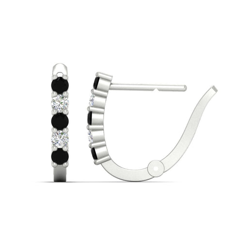 half-carat-small-hoop-black-diamond-earrings-in-white-gold-FD-EAR9779GBLACKANGLE3-NL-WG
